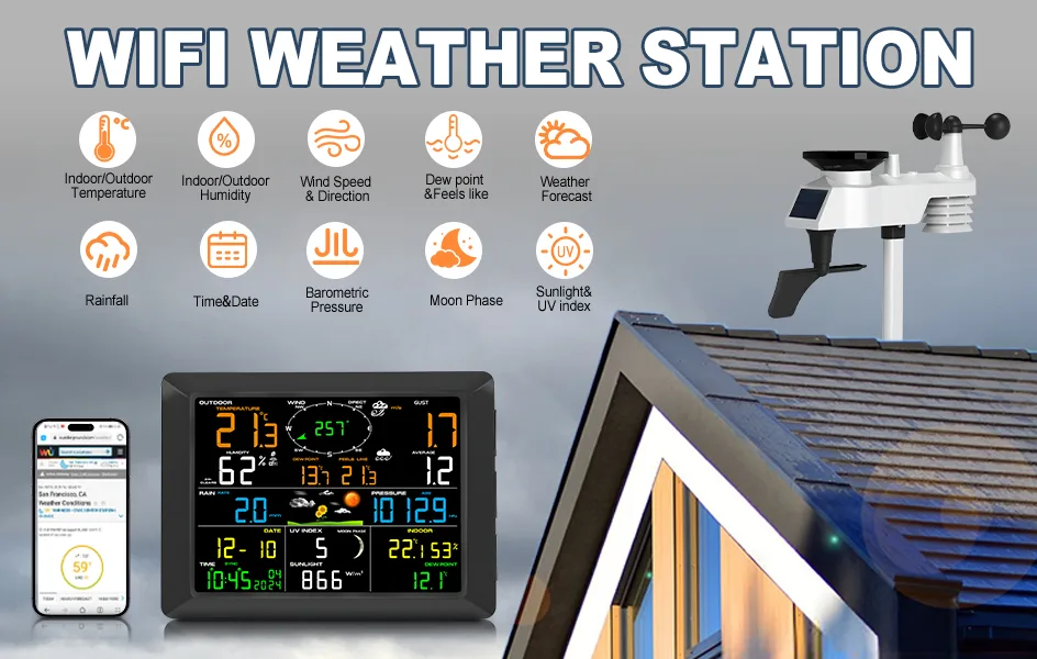 FT0310 LoRa WiFi Weather Station - view 8