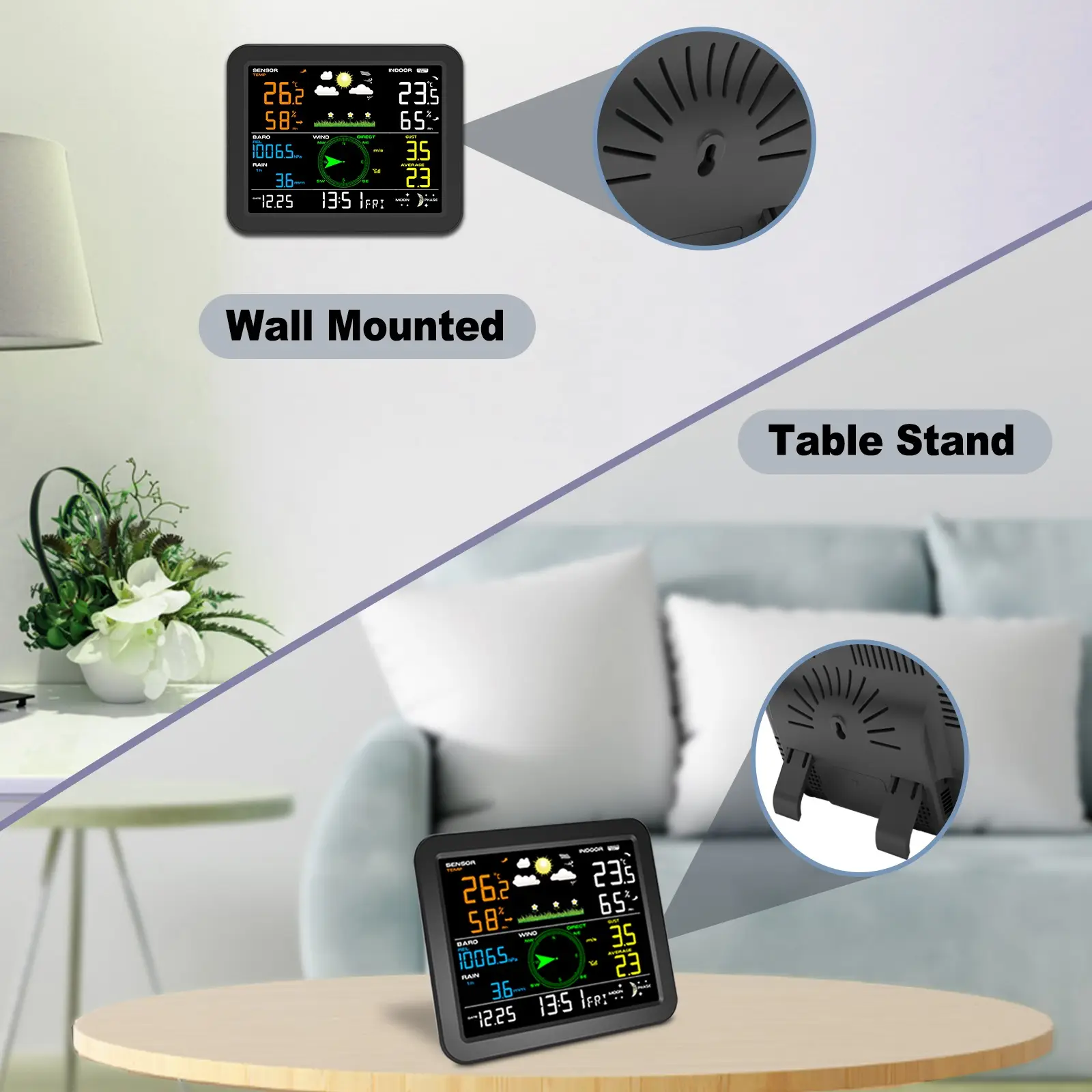 FT0342 RF Weather Station - view 4