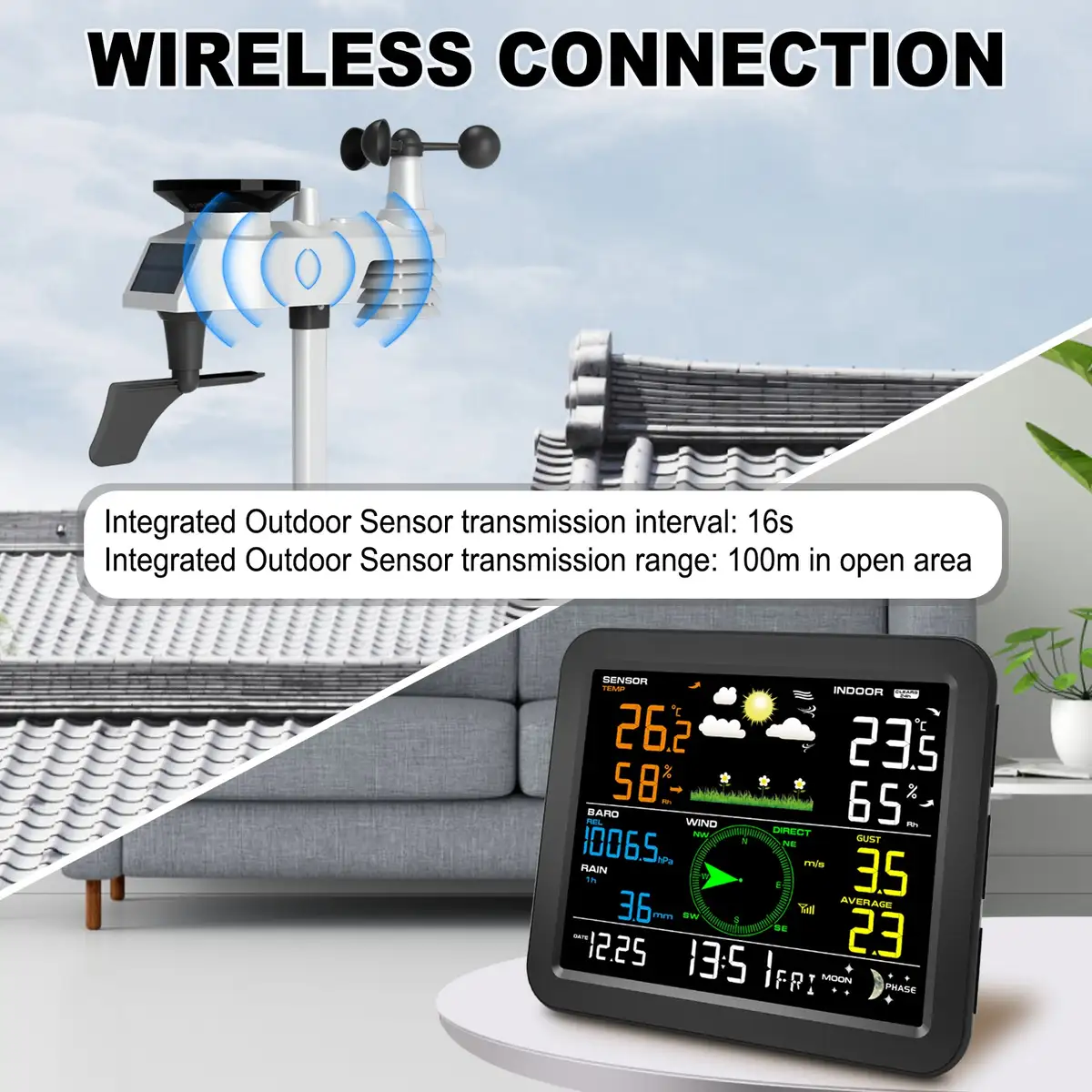 FT0342 RF Weather Station - view 7
