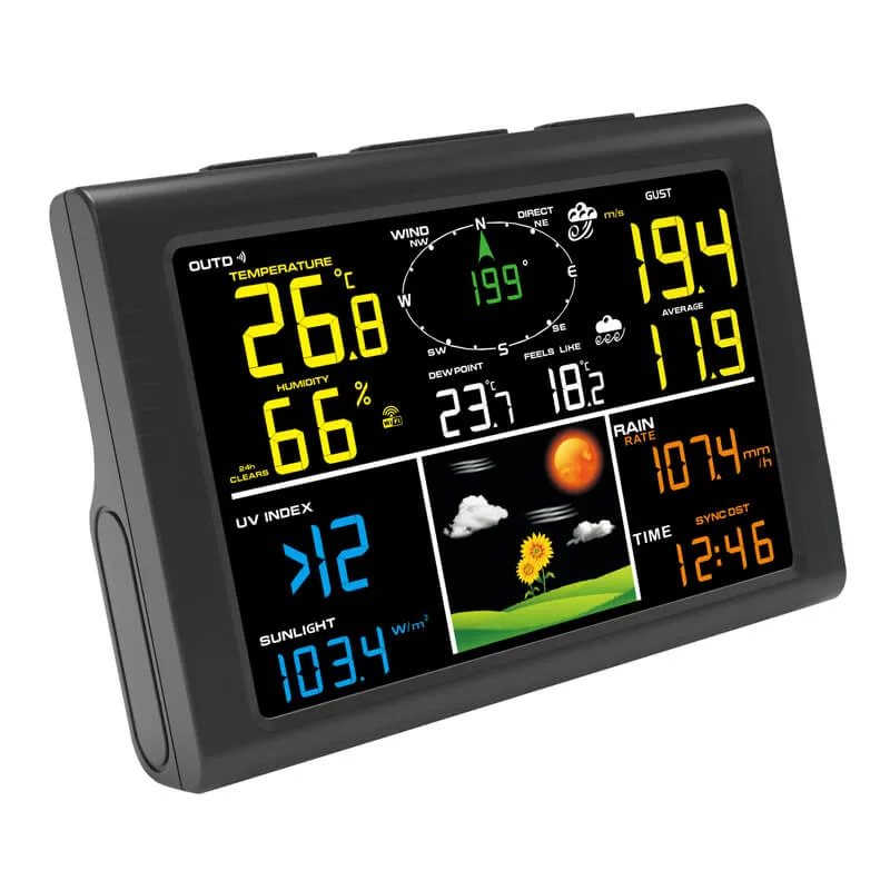 FT0832 WiFi Weather Station - view 2