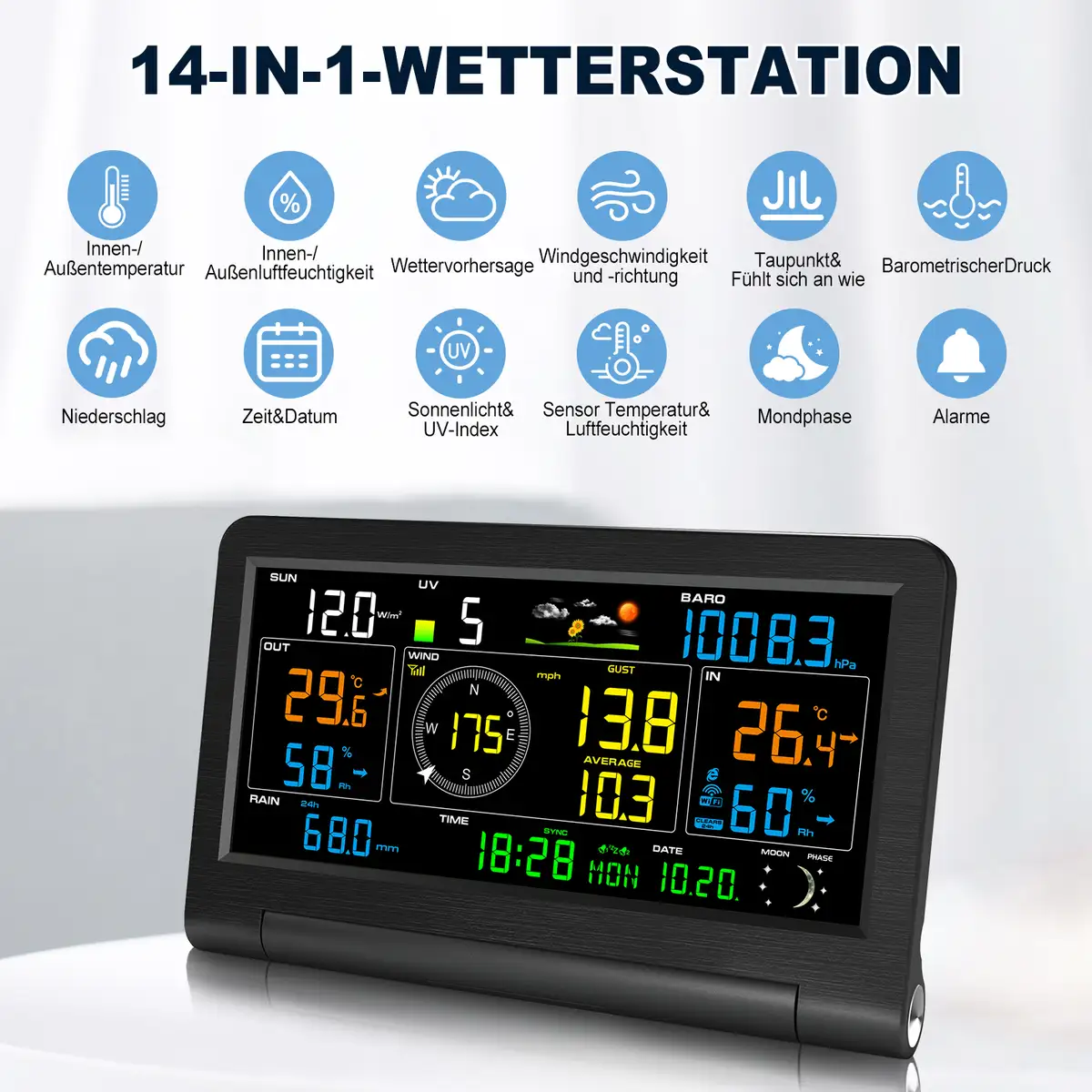 FT0355 WiFi Weather Station - view 2