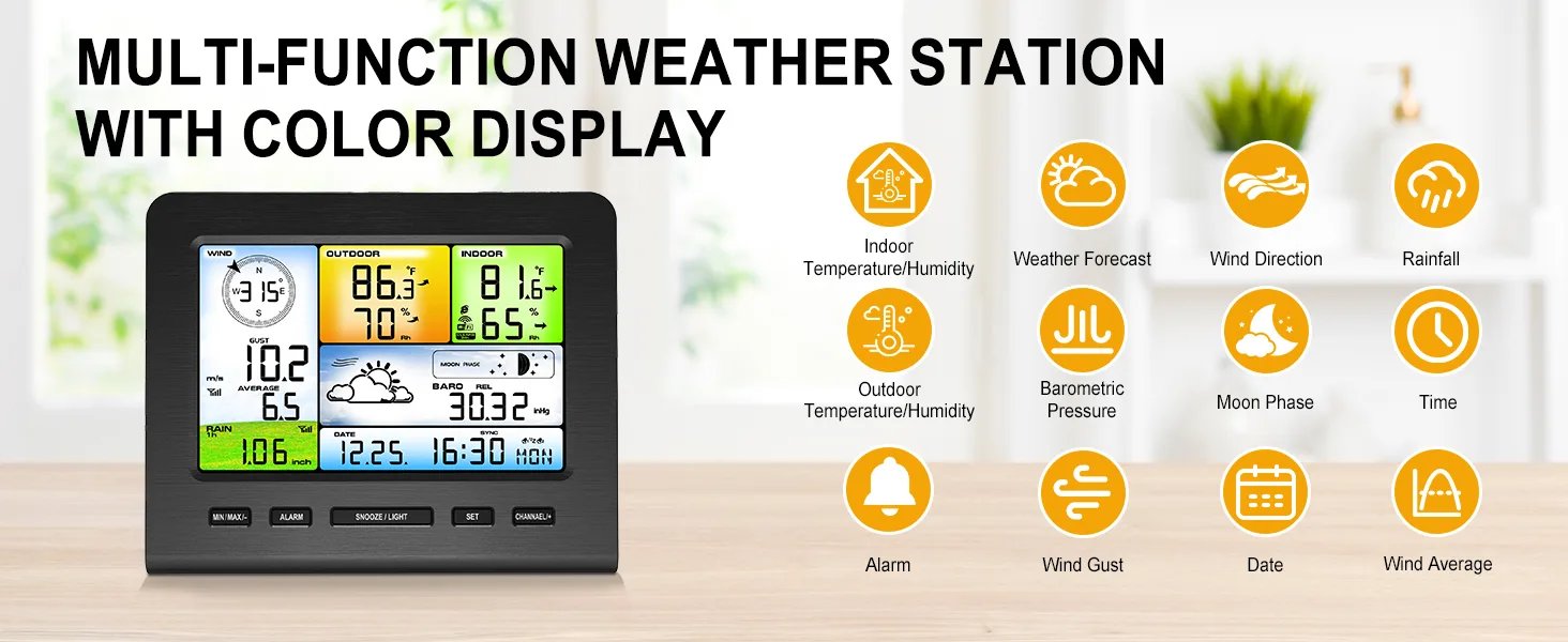 FT036A RF Weather Station - view 12
