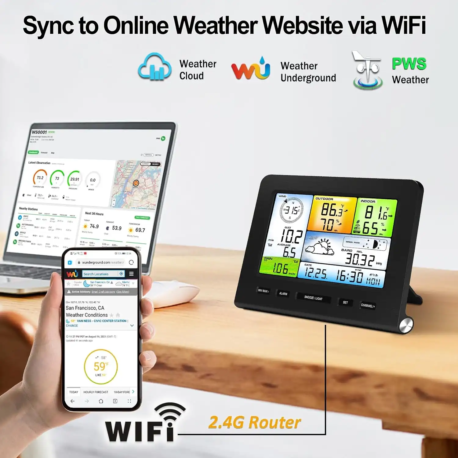 FT036A RF Weather Station - view 6