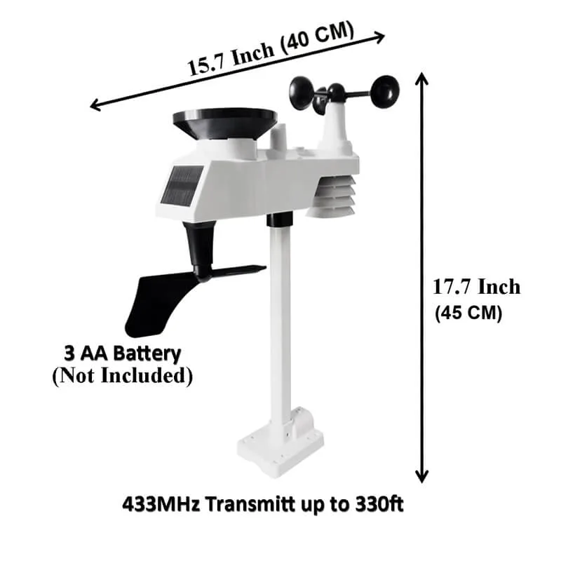 FT0376 LoRa WiFi Weather Station - view 3