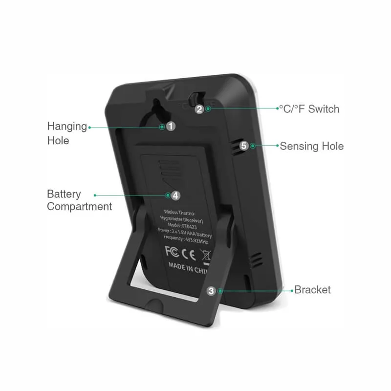FT0424 Wireless Thermometer - view 2