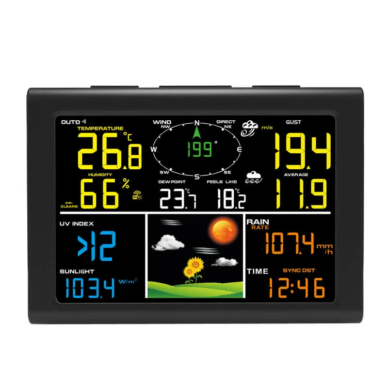 FT0832 LoRa WiFi Weather Station - view 3