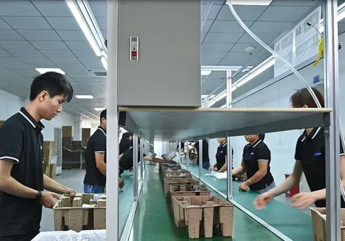 Packing and sub-assembly line at UCTECH