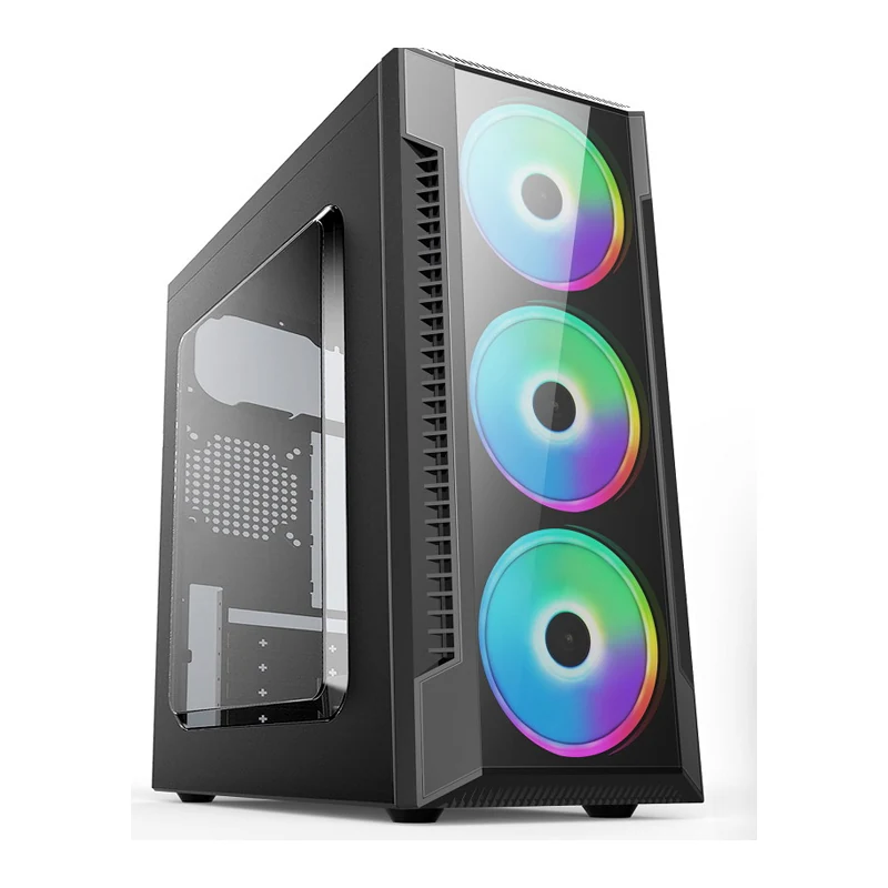 Model 3147 Tempered Glass Entry Level ATX Case - Entry Level ATX Case manufactured by Ulike Technology