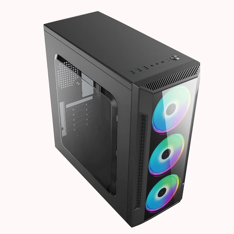Model 3147 Tempered Glass Entry Level ATX Case view 2