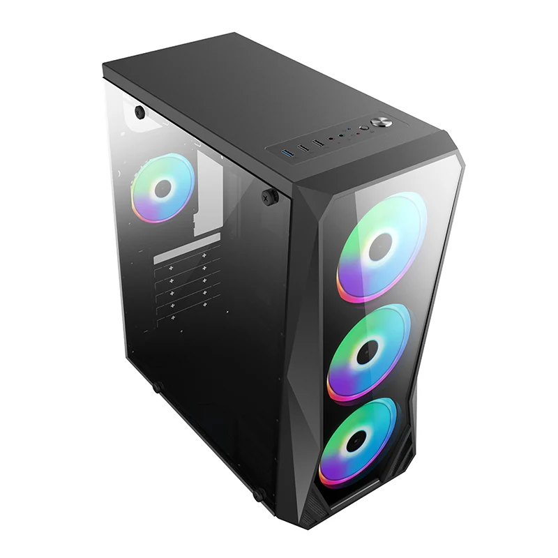 Model 3148 Tempered Glass Entry Level ATX Case view 2