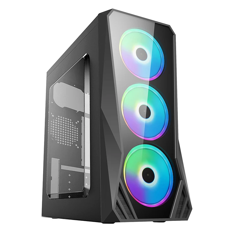Model 3148 Tempered Glass Entry Level ATX Case - Entry Level ATX Case manufactured by Ulike Technology