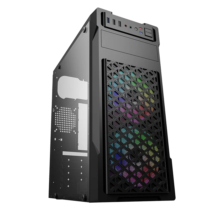 Model 3159 Tempered Glass Entry Level ATX Case view 2
