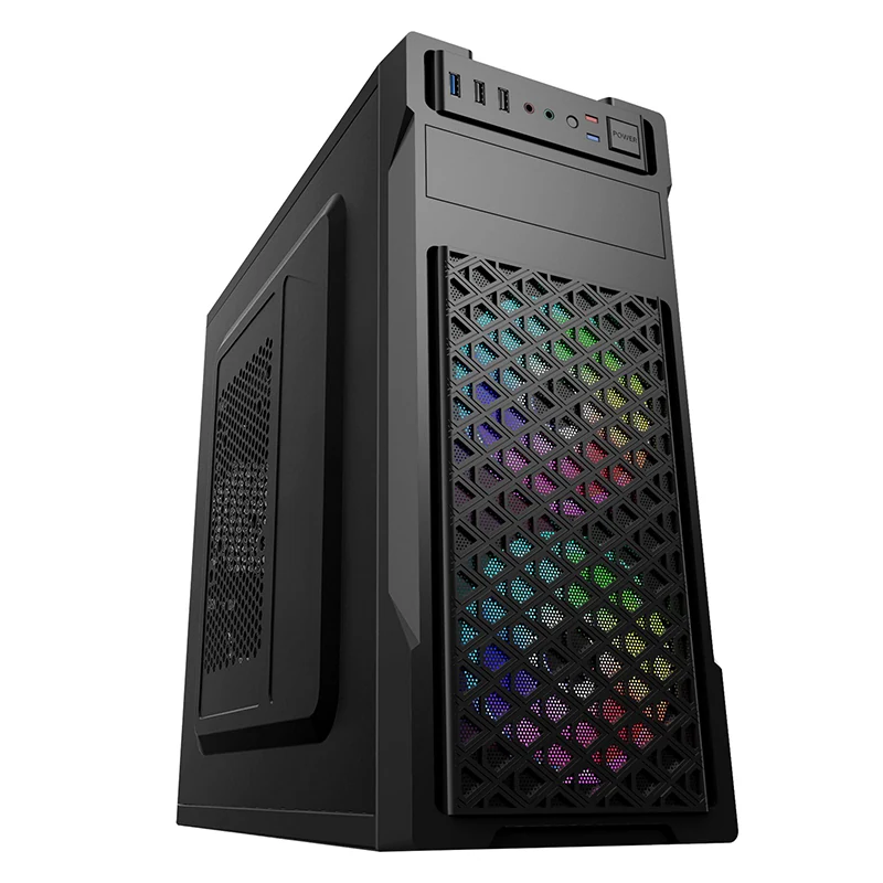 Model 3159 Tempered Glass Entry Level ATX Case - Entry Level ATX Case manufactured by Ulike Technology