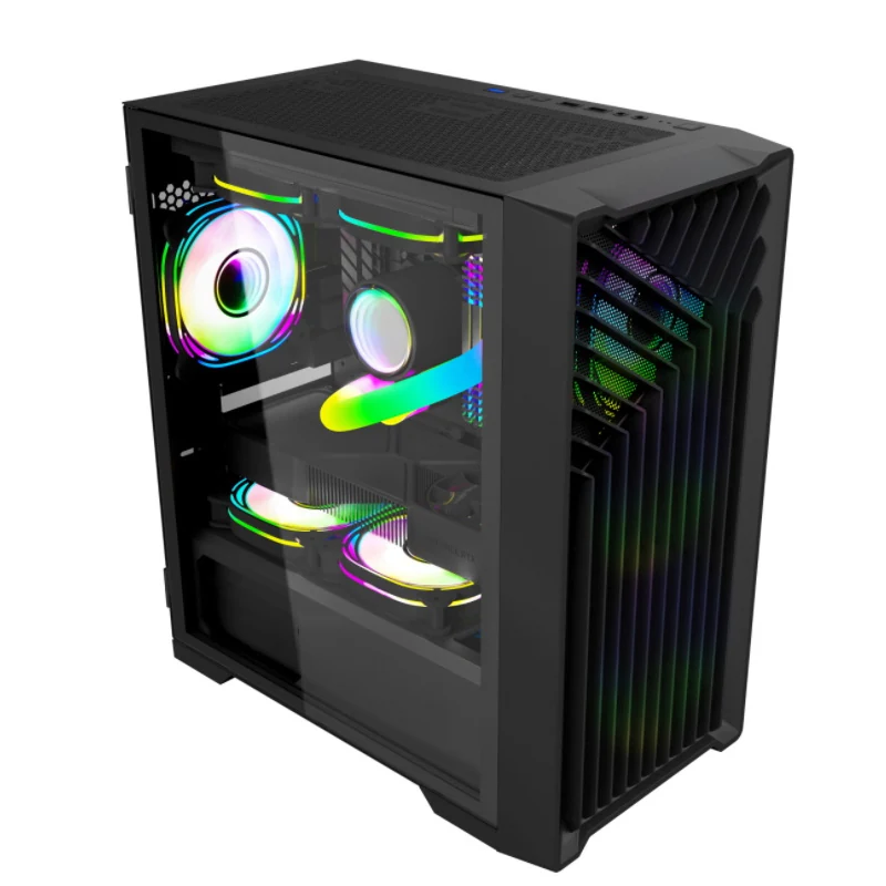 Model 8510 Tempered Glass Micro ATX Gaming Case view 6