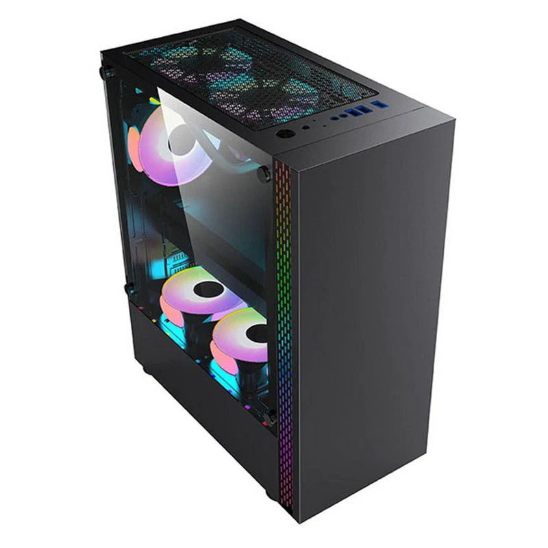 Model 1901 Tempered Glass ATX Gaming Case view 2