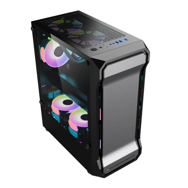 Model 1902 Tempered Glass ATX Gaming Case view 2