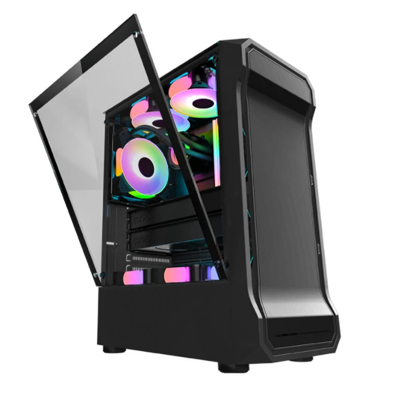 Model 1902 Tempered Glass ATX Gaming Case view 3