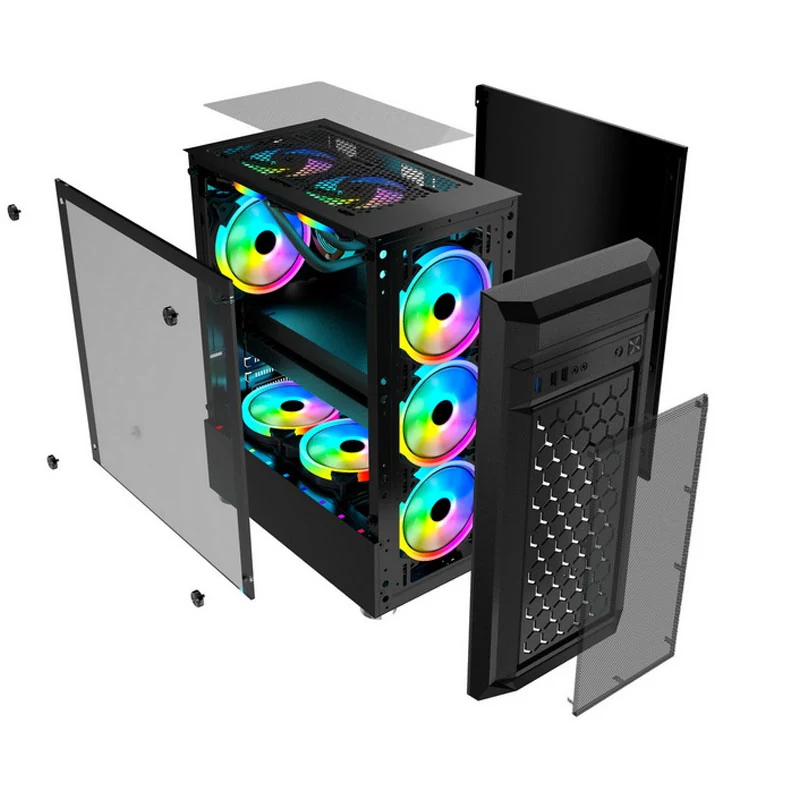 Model 1903 Tempered Glass ATX Gaming Case view 6