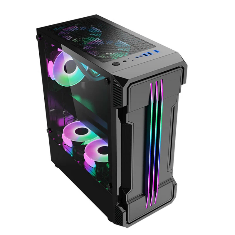 Model 1908 Tempered Glass ATX Gaming Case view 3