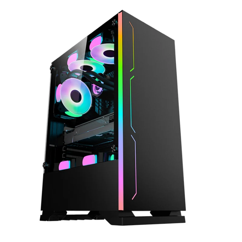 Model 1910 Tempered Glass ATX Gaming Case - Gaming Case manufactured by Ulike Technology