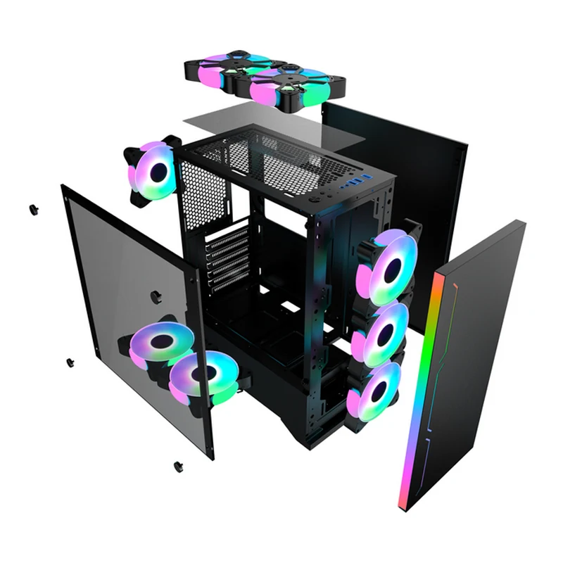 Model 1910 Tempered Glass ATX Gaming Case view 8
