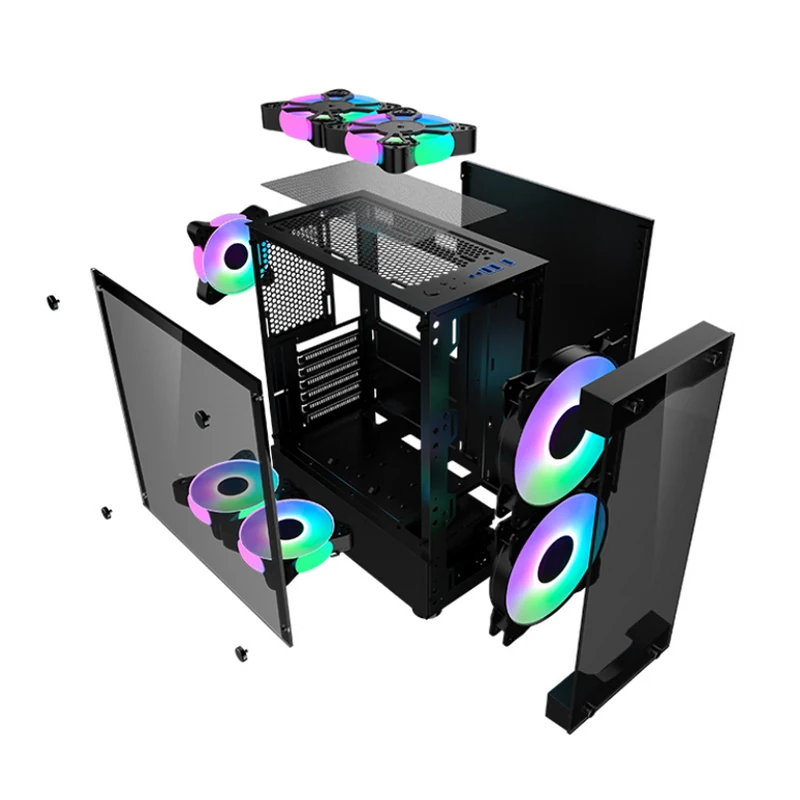 Model 1912 Tempered Glass ATX Gaming Case view 6