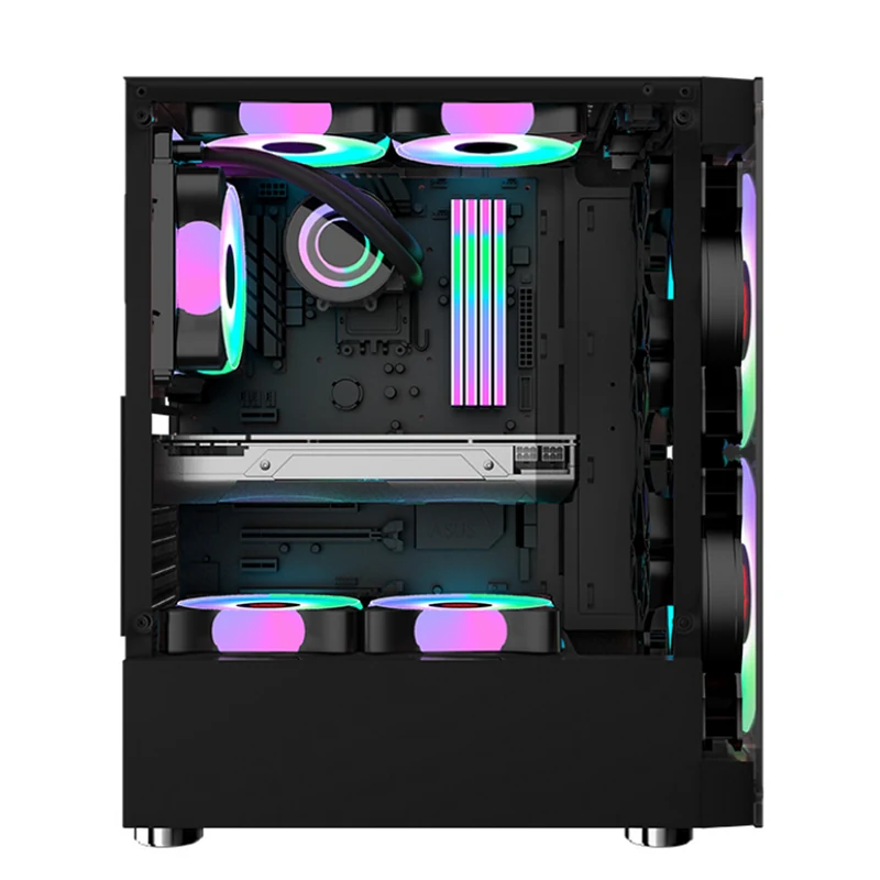 Model 1912 Tempered Glass ATX Gaming Case view 4