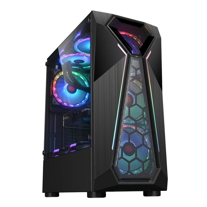 Model 1913 Tempered Glass ATX Gaming Case - Gaming Case manufactured by Ulike Technology
