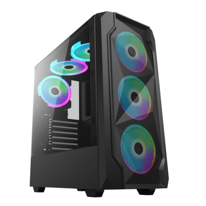 Model 8010 Tempered Glass ATX Gaming Case - Gaming Case manufactured by Ulike Technology