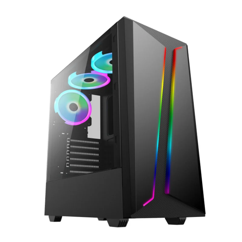 Model 8011 Tempered Glass ATX Gaming Case - Gaming Case manufactured by Ulike Technology