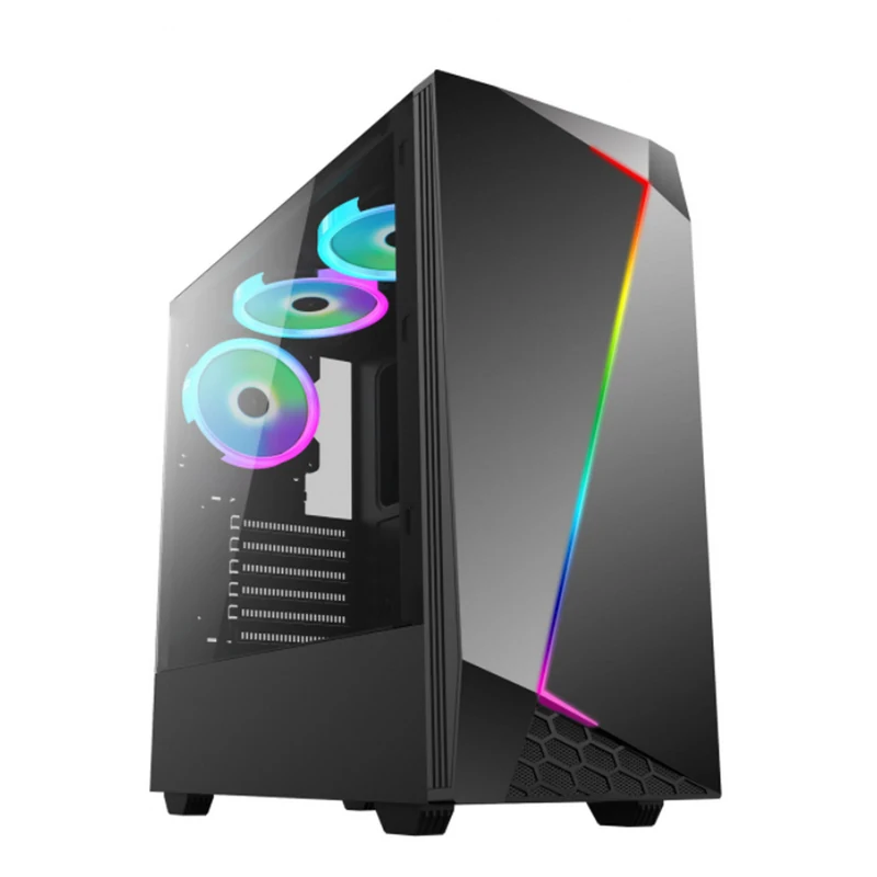 Model 8018 Tempered Glass ATX Gaming Case - Gaming Case manufactured by Ulike Technology