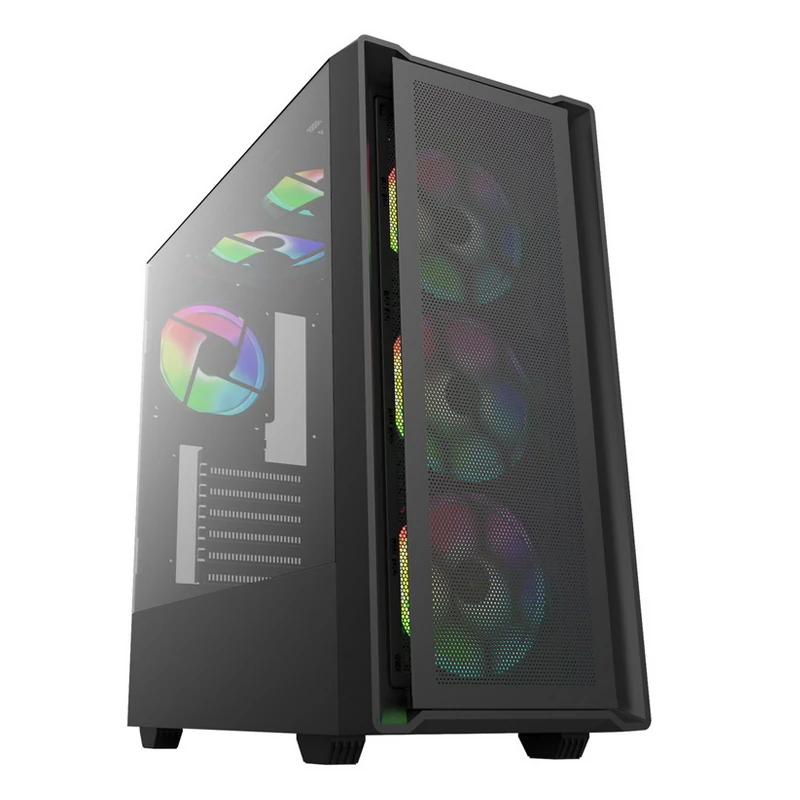 Model 8019 Tempered Glass ATX Gaming Case - Gaming Case manufactured by Ulike Technology