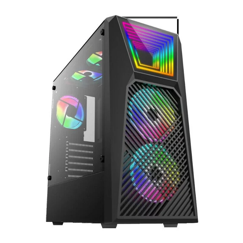 Model 8021 Tempered Glass ATX Gaming Case - Gaming Case manufactured by Ulike Technology