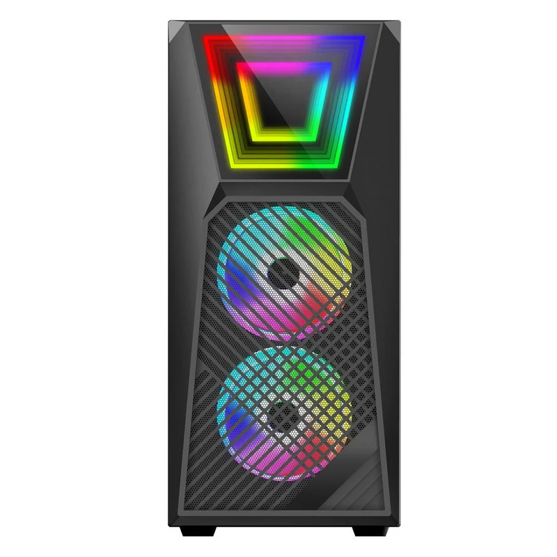Model 8021 Tempered Glass ATX Gaming Case view 3