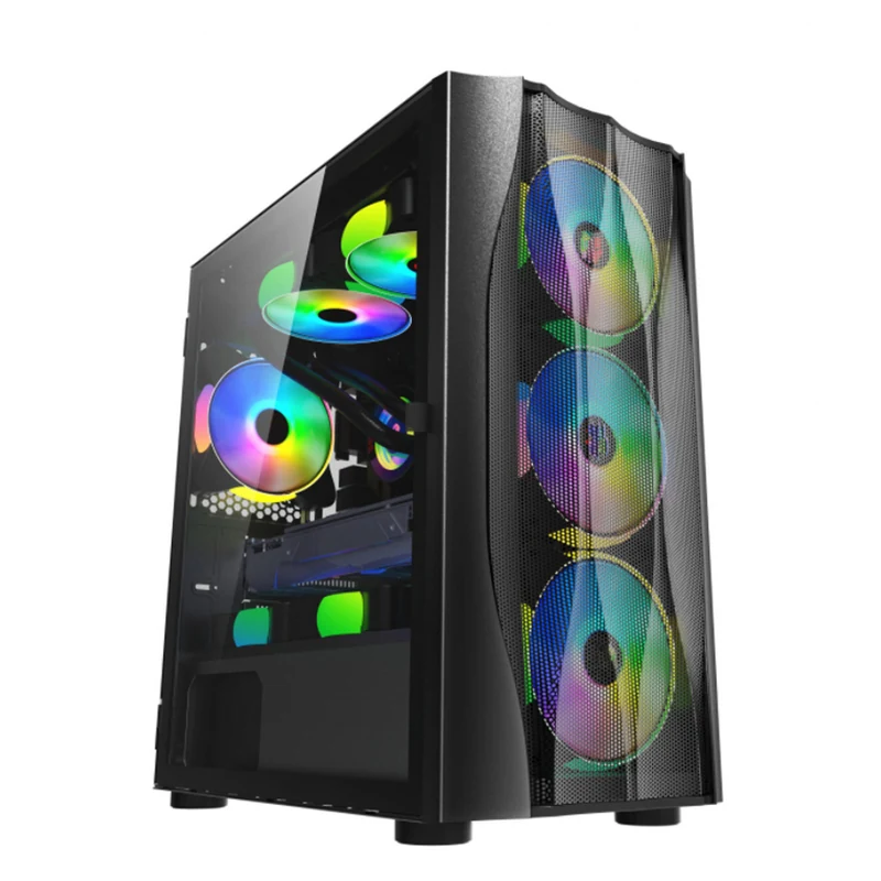 Model 8501 Tempered Glass Micro ATX Gaming Case view 2
