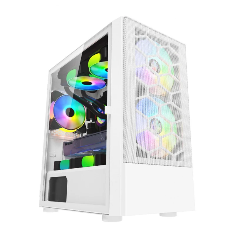 Model 8505 Tempered Glass Micro ATX Gaming Case view 3