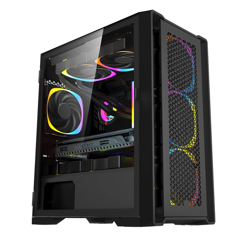Model 8507 Tempered Glass Micro ATX Gaming Case view 4