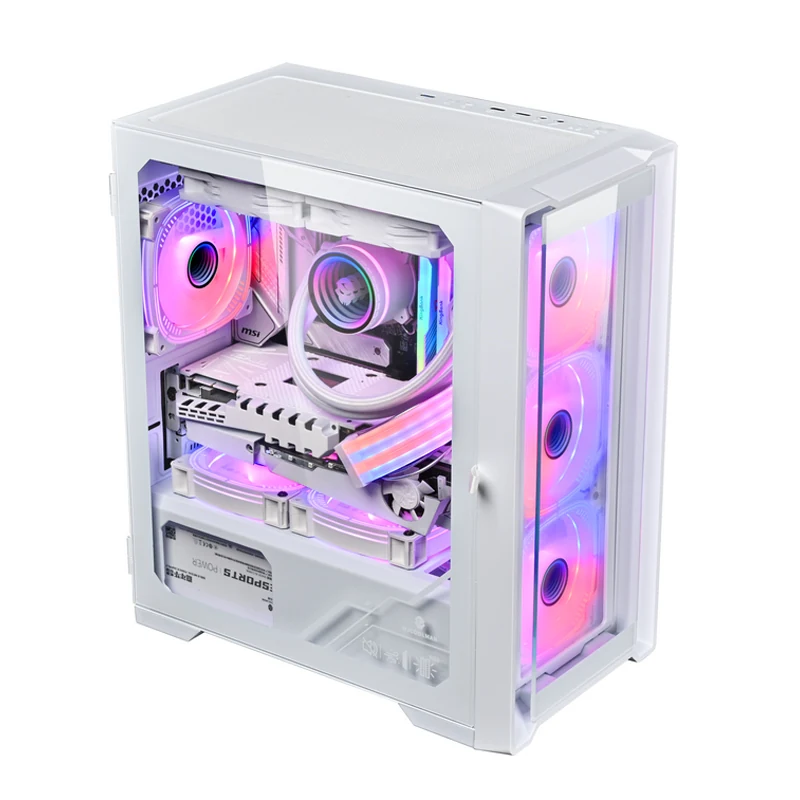 Model 8507 Tempered Glass Micro ATX Gaming Case view 2
