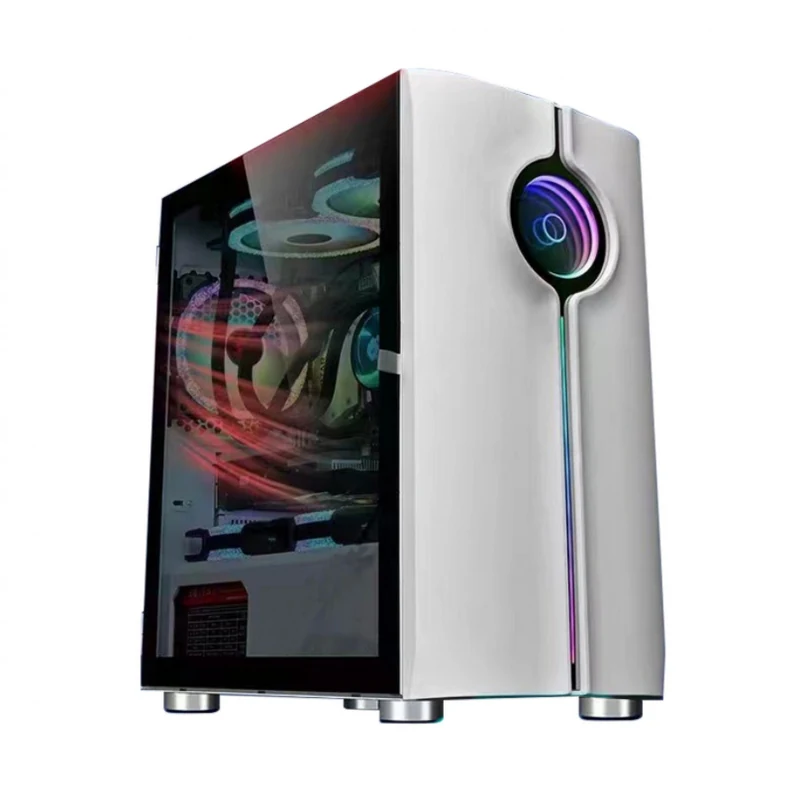 Model 8508 Tempered Glass Micro ATX Gaming Case - Gaming Case manufactured by Ulike Technology