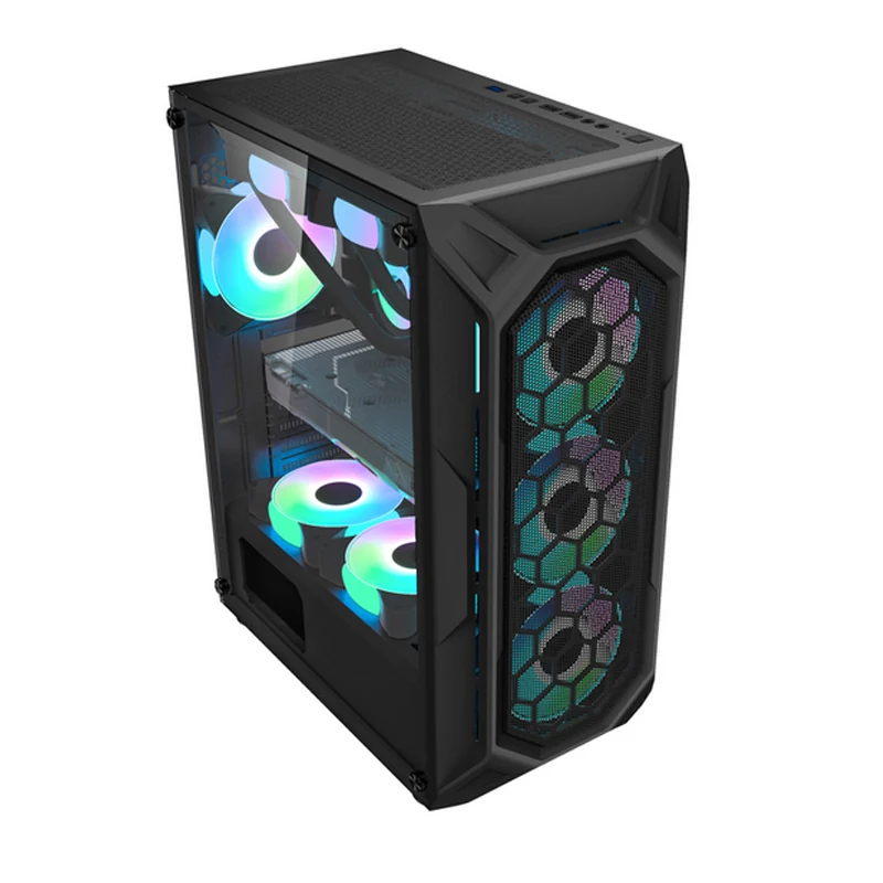Model 8601 Tempered Glass Micro ATX Gaming Case view 2