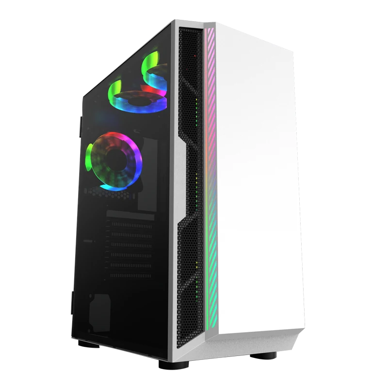 Model 8605 Tempered Glass Micro ATX Gaming Case view 2