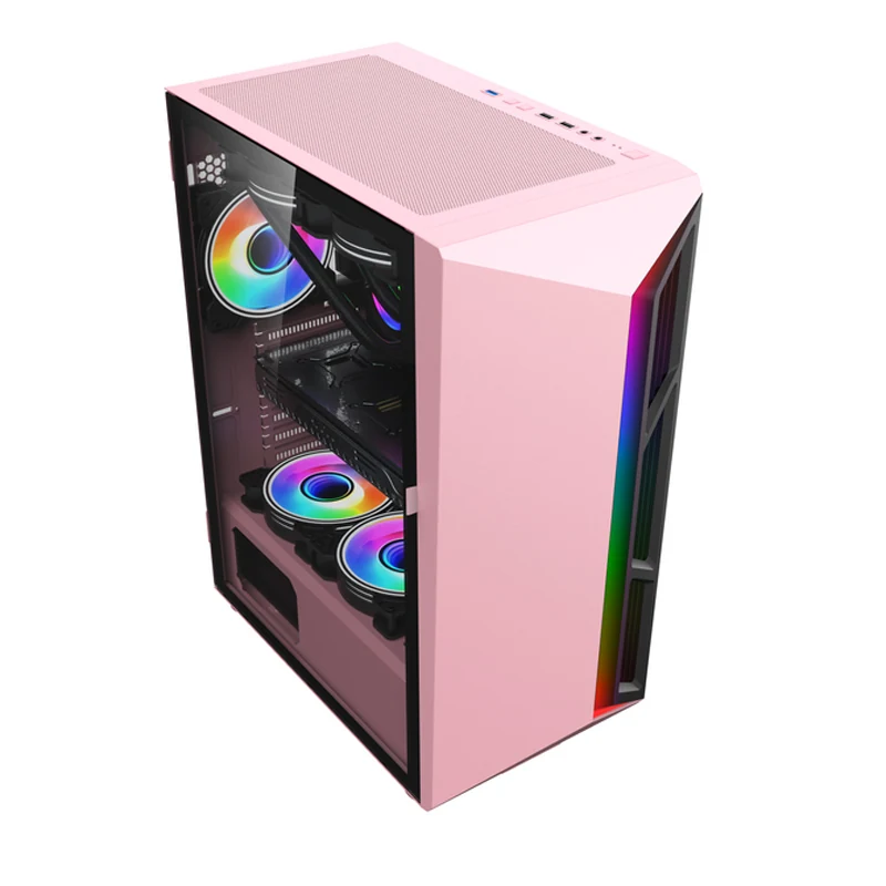 Model 8609 Tempered Glass Micro ATX Gaming Case view 6
