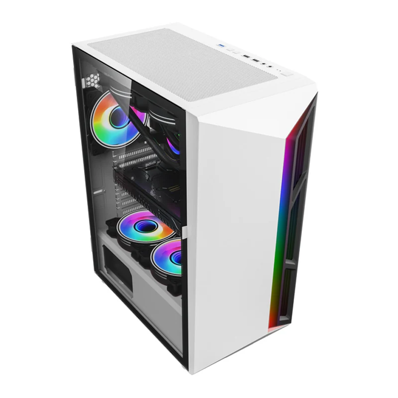 Model 8609 Tempered Glass Micro ATX Gaming Case view 2