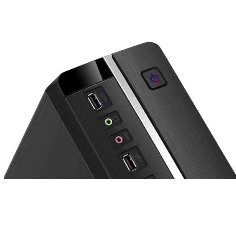 Model U03A All Metal Slim Desktop Case view 3
