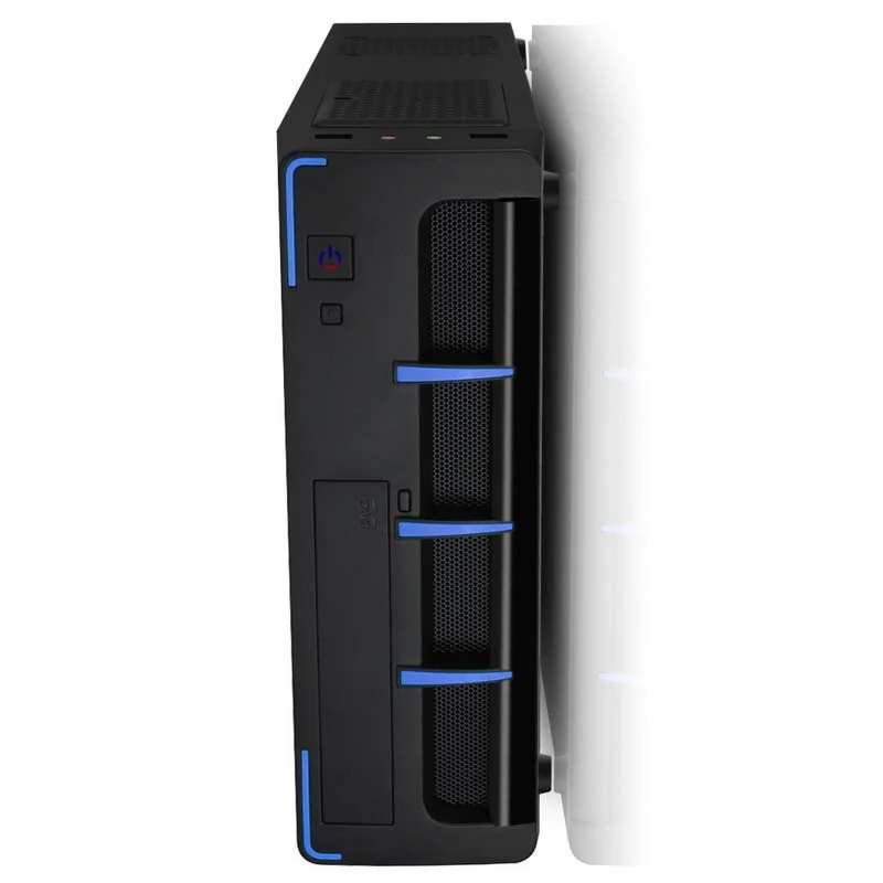 Model U03B All Metal Slim Desktop Case view 2