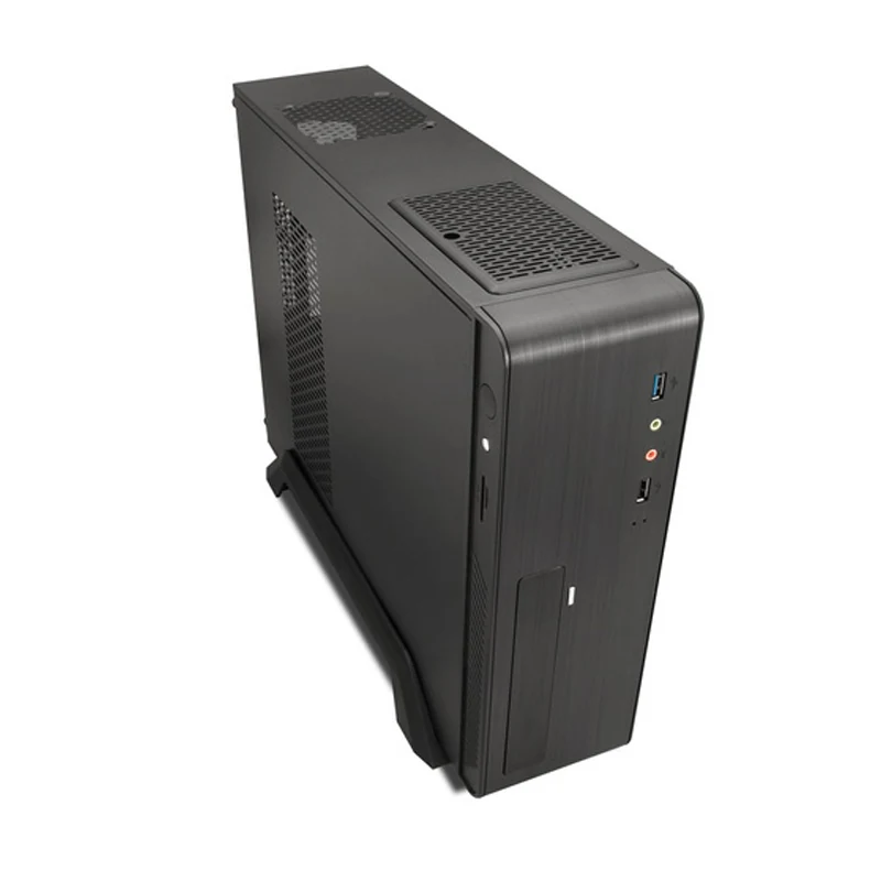 Model U03D All Metal Slim Desktop Case view 2