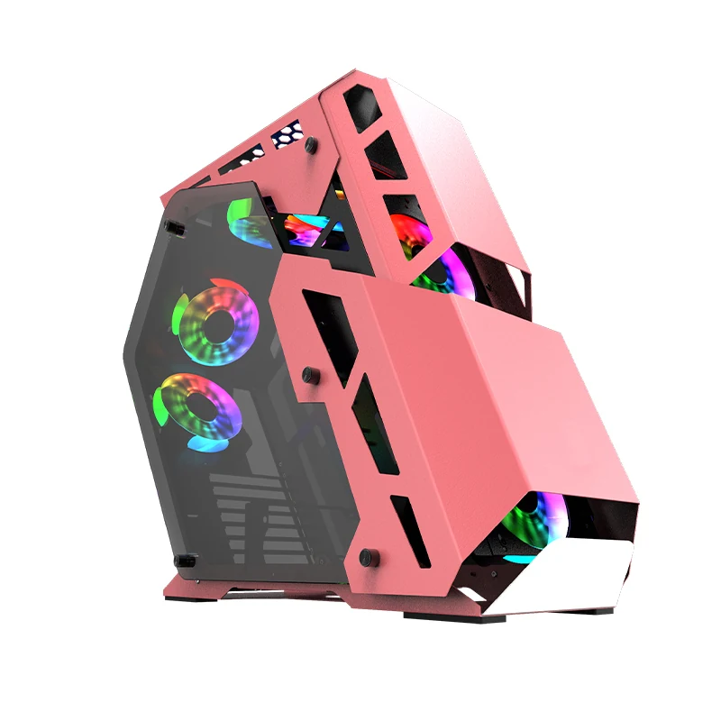 Model 1605 Micro ATX Special Shaped Gaming Case view 7