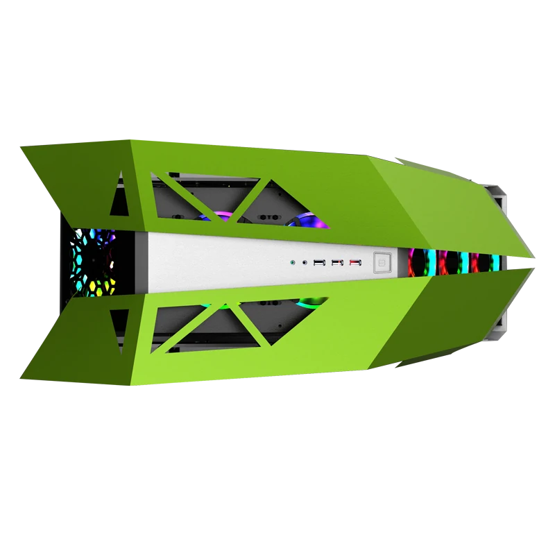 Model 1606 Micro ATX Special Shaped Gaming Case view 4