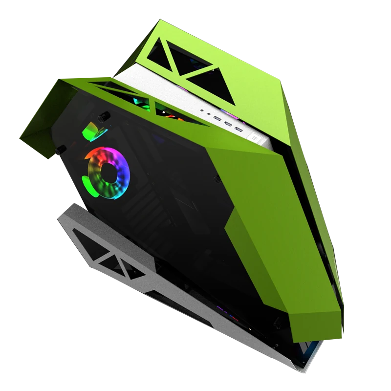 Model 1606 Micro ATX Special Shaped Gaming Case - Special Shaped Case manufactured by Ulike Technology