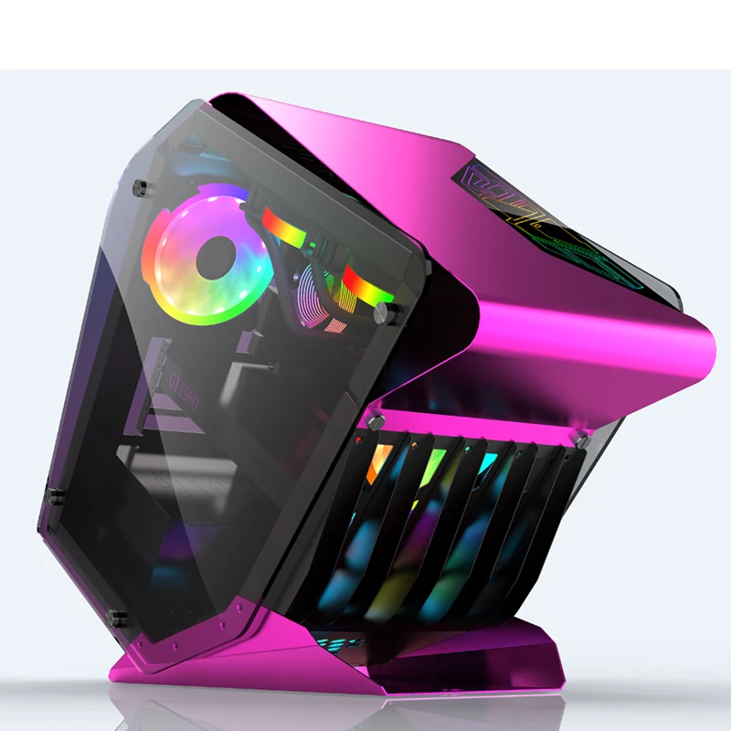 Model 1612 Micro ATX Special Shaped Gaming Case view 2
